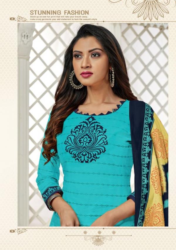 Akash Padmavati 15 Fancy Cotton Daily Wear Dress Materials